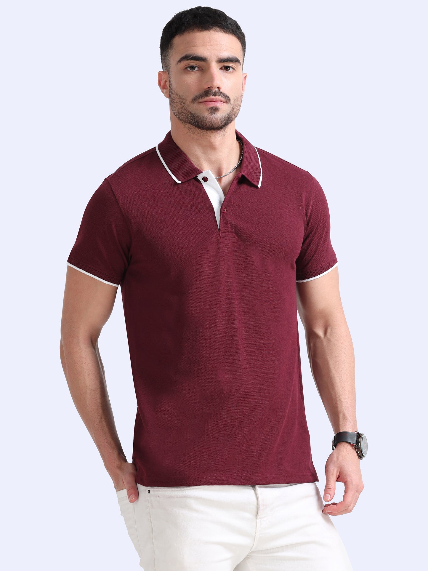 ECOBLEND POLO NECK