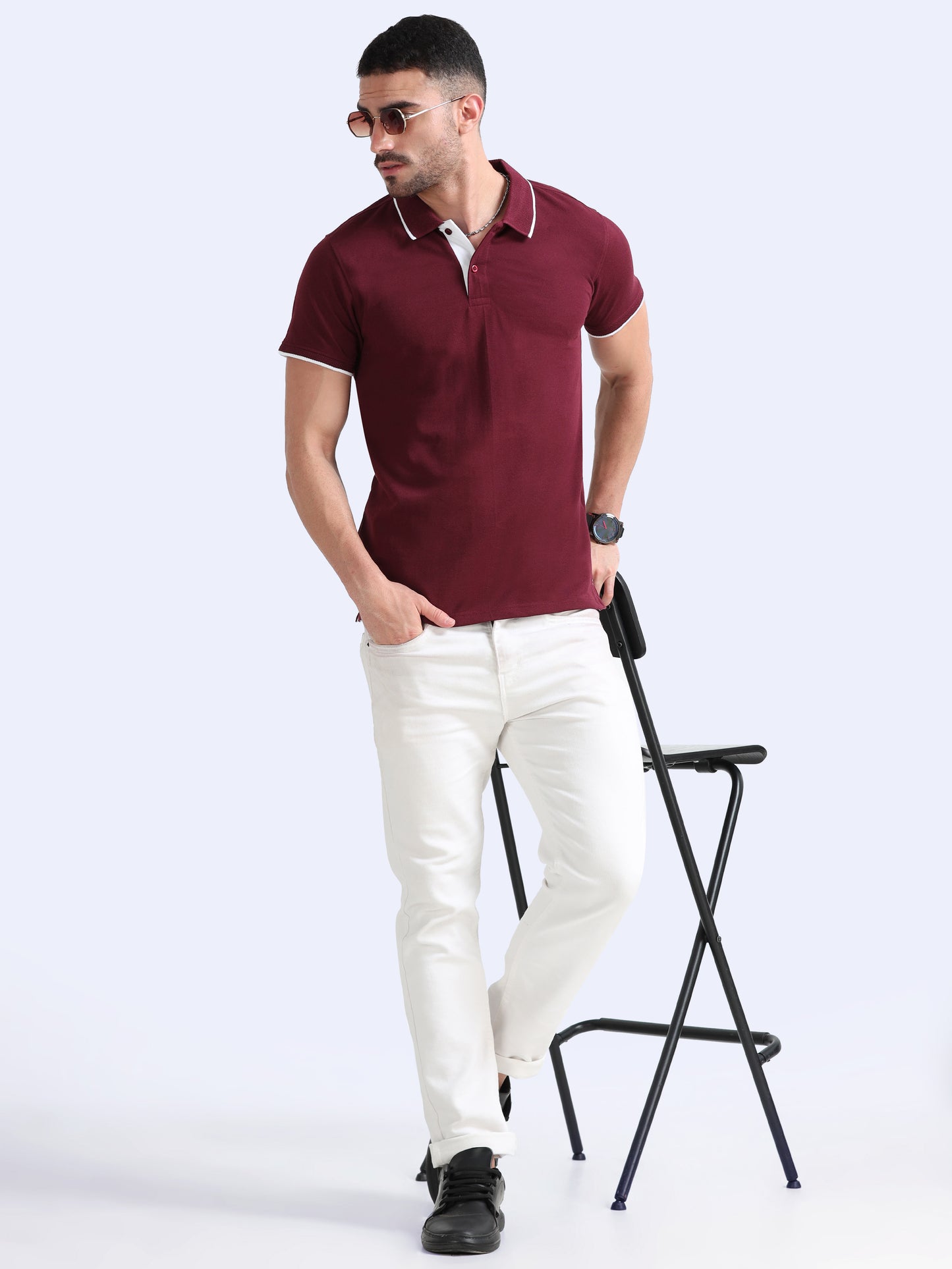 ECOBLEND POLO NECK